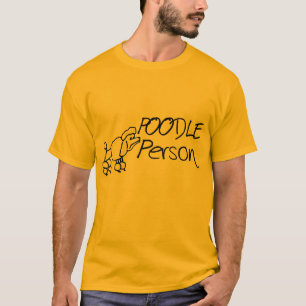 Camiseta Pessoa da caniche