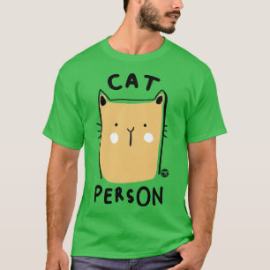 Camiseta pessoa do gato