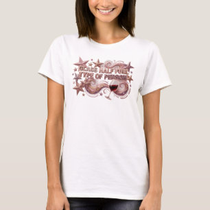 Camiseta Pessoa do Tipo COPO MEIO CHEIO Rosa Diver