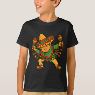 Camiseta pessoa mexicana cinco de maio