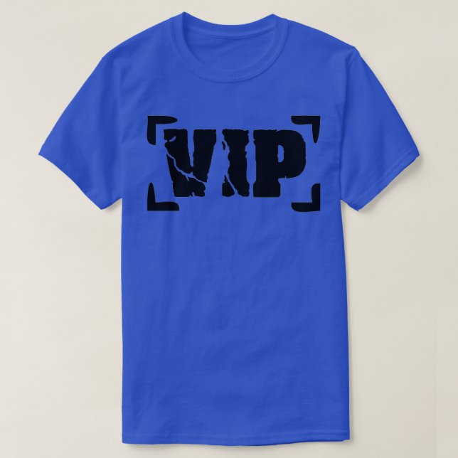 Camiseta Pessoa Muito Importante VIP (Frente do Design)