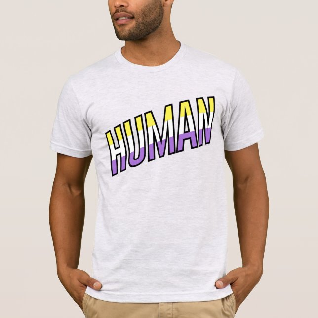 Camiseta Pessoa não-binária (Frente)