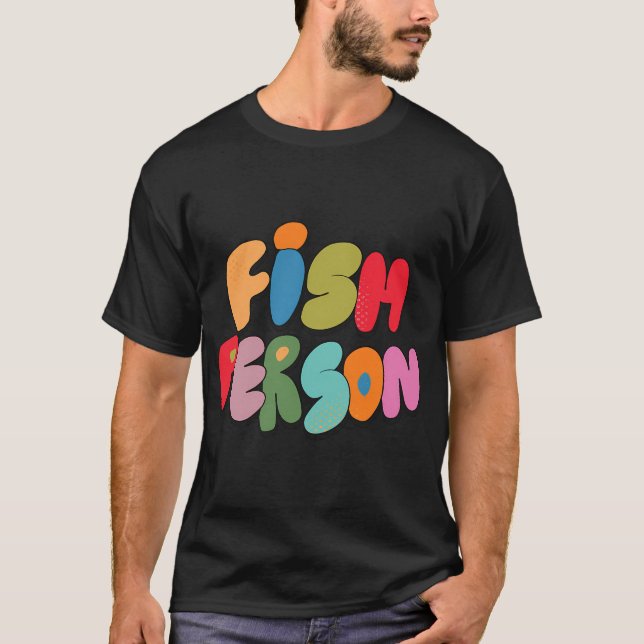 Camiseta Pessoa Peixe (Versão B) (Frente)