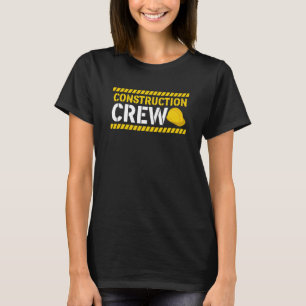 Camiseta Pessoal de Construção e Trabalhadores Rodoviários