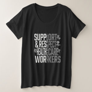 Camiseta Pessoal Seguro Salva Enfermeiras em Marcha