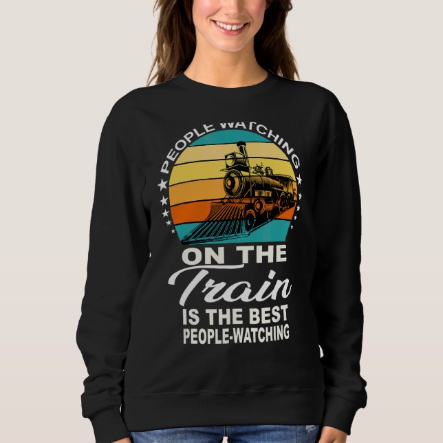 Camiseta Pessoas A Observar O Condutor Do Comboio (Frente)