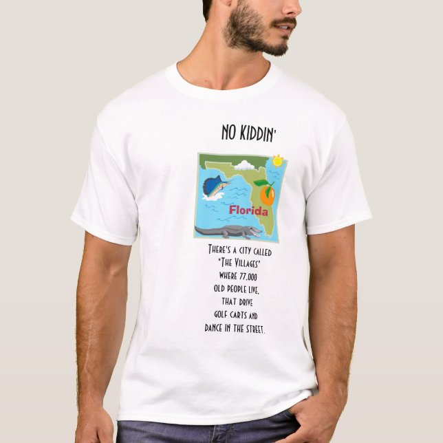 Camiseta Pessoas adultas de Florida (Frente)