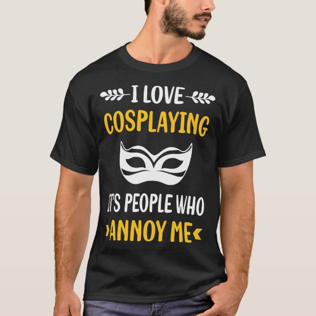 Camiseta Pessoas Annoy Cosplay Cosplay (Frente)