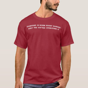 Camiseta Pessoas canhotas são especiais