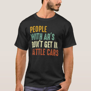 Camiseta Pessoas Com Ar's Não Entram Em Vagões De Gado 7
