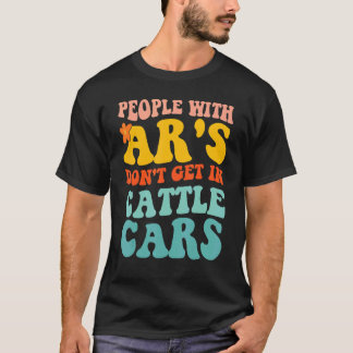 Camiseta pessoas com carros não entram em carros de gado 1