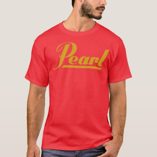 Camiseta Pessoas Como Esta Design Pearl Drum Dourado Editio