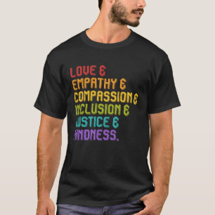 Camiseta Pessoas Compaixão de Inclusão com Deficiência em G