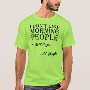 Camiseta Pessoas da Manhã