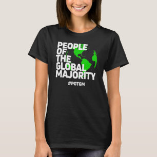 Camiseta Pessoas Da Potgm Maioritária Global