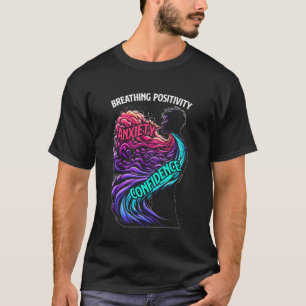 Camiseta Pessoas de Apoio à Saúde Mental com Depressão Ansi