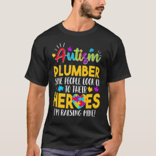 Camiseta Pessoas De Canalizador Autismo Procuram Seus Heroi