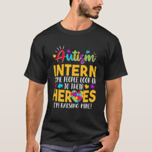 Camiseta Pessoas De Estagiários Autismo Procuram Seus Heroí