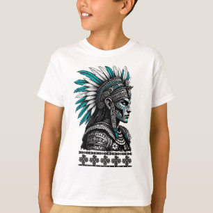 Camiseta Pessoas de Indígenas Maias da Cultura Asteca