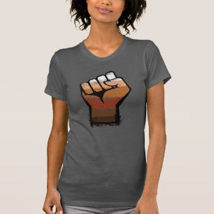 Camiseta Pessoas de Punho do Orgulho de Cores