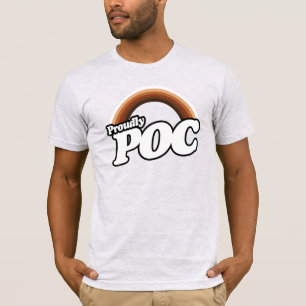 Camiseta Pessoas de Sinalizador de Orgulho de Ponta (POC) -