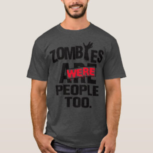 Camiseta Pessoas de zumbis também
