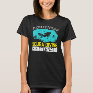 Camiseta Pessoas Desapontando Scuba Merging É Aquaholi Eter