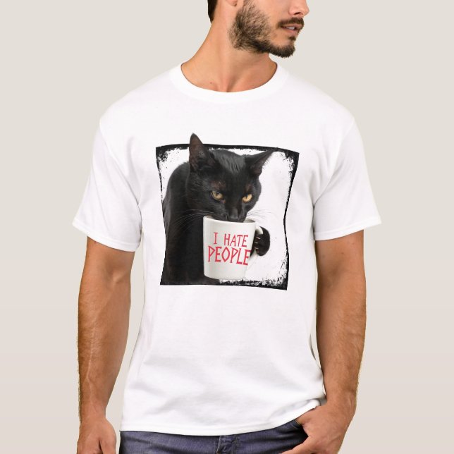 Camiseta Pessoas do Cat Hates (Frente)