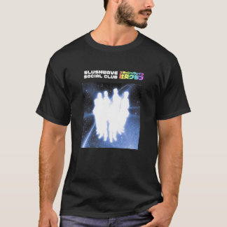 Camiseta Pessoas do Clube Social Slushwave Logotipo e Texto