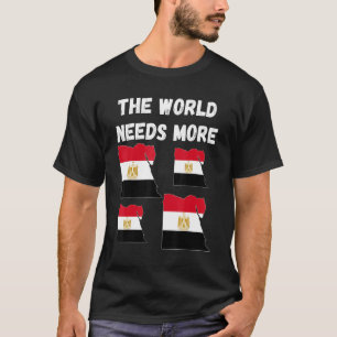 Camiseta Pessoas E Fãs Egípcios Que O Mundo Precisa De Mais