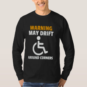 Camiseta Pessoas Engraçadas De Cadeira De Rodas