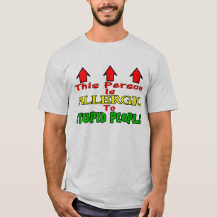 Camiseta Pessoas estúpidas