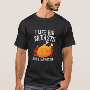 Camiseta Pessoas Eu Gosto de Seios Grandes  Piada do Peru d