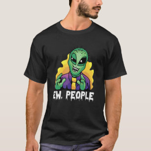 Camiseta Pessoas Ew de Crença de alienígena