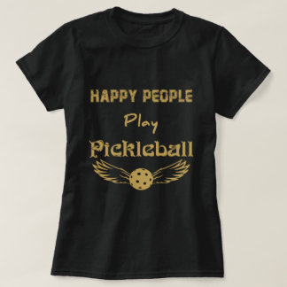 Camiseta Pessoas felizes do jogo Pickleball