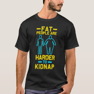 Camiseta Pessoas Gordas Excessivas Peso Perda de Gym Workou
