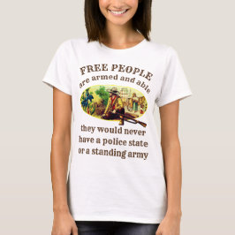 Camiseta Pessoas gratuitas (luz)