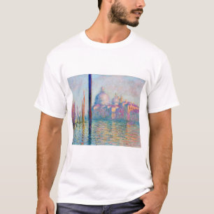 Camiseta Pessoas Impressionistas do Monet Le Grand Canal Fa