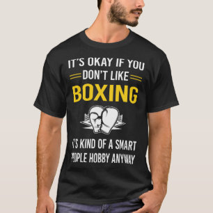 Camiseta Pessoas Inteligentes Boxe