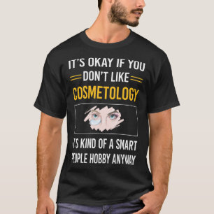 Camiseta Pessoas Inteligentes Cosmetologia Cosmetologista