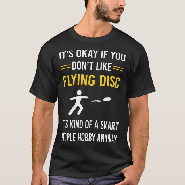 Camiseta Pessoas Inteligentes Disco Voador (Frente)