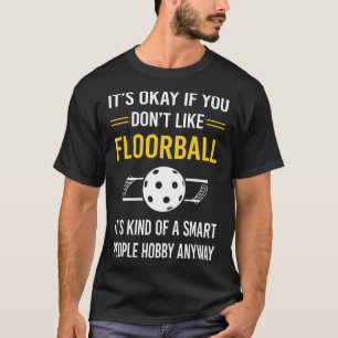 Camiseta Pessoas Inteligentes Floorball