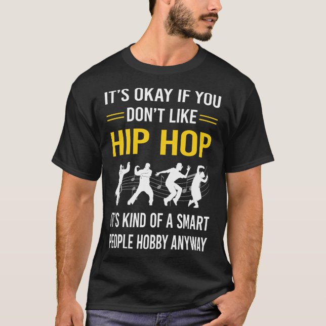 Camiseta Pessoas Inteligentes Hip Hop Hiphop (Frente)