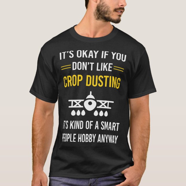 Camiseta Pessoas Inteligentes Pulverizador Agrícola (Frente)