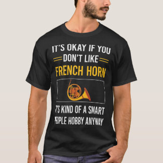 Camiseta Pessoas Inteligentes Trompa Francesa