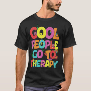 Camiseta Pessoas Legais Fazem Terapia Terapia de Saúde Ment