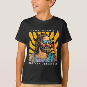 Camiseta Pessoas Legais Nascem Em Dezembro Cristão Jesus C