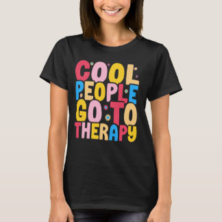 Camiseta Pessoas Legais Vão à Terapia Prevenção de Suicídio