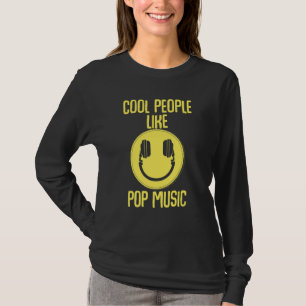 Camiseta Pessoas legal Como Pop Music Dj Deejay Party Bass 