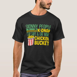 Camiseta Pessoas Magras São Mais Fáceis De Seqüestrar Coma 